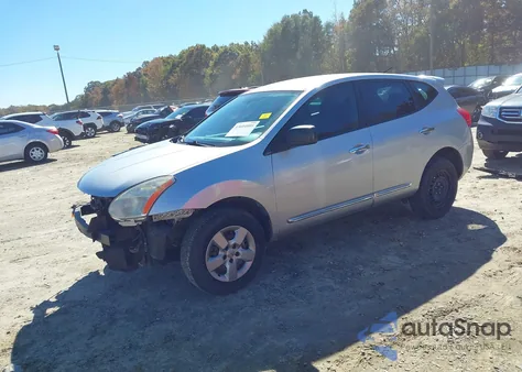 2013 Nissan Rogue S z USA, uszkodzony, nr VIN JN8AS5MT8DW553471